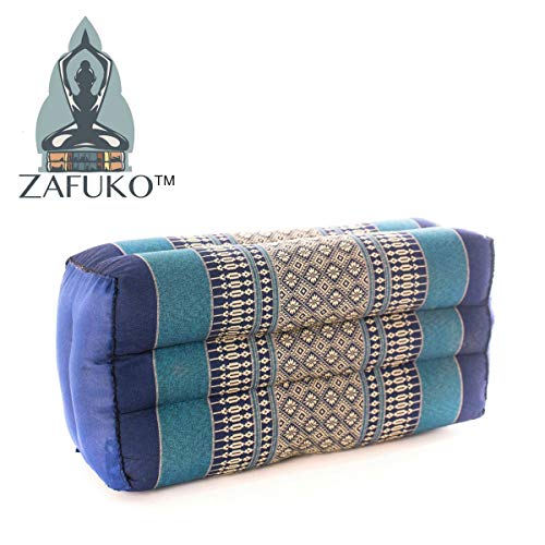 Zafuko Standard Meditation and Yoga Cushion - Deep Sea Blue - Thumbnail 3