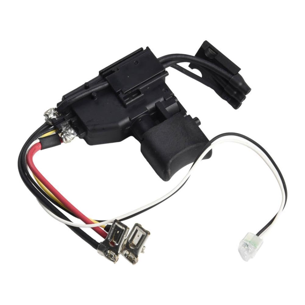 Przełącznik wyzwalacz śrubokręt zapasowe elektronarzędzia części warsztat 632F27-4 6507545 650754-5 akcesoria bezprzewodowe