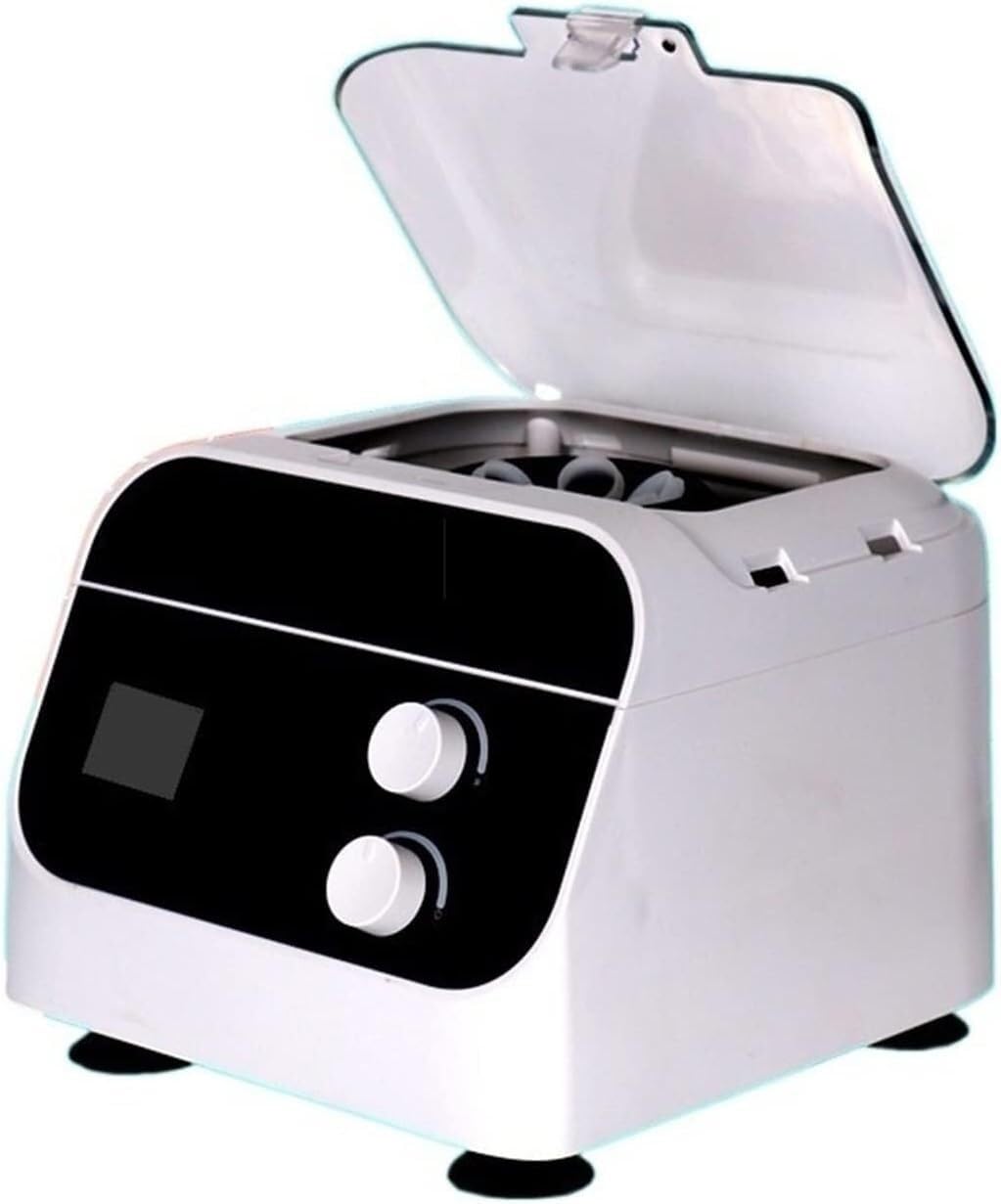 Centrífuga Eléctrica de Mesa 4000 RPM 1920×g RCF para PRP y Suero Laboratorio, Procesamiento Muestras Sangre para Clínicas Belleza, Compatible con Tubos Vacío 5 ml
