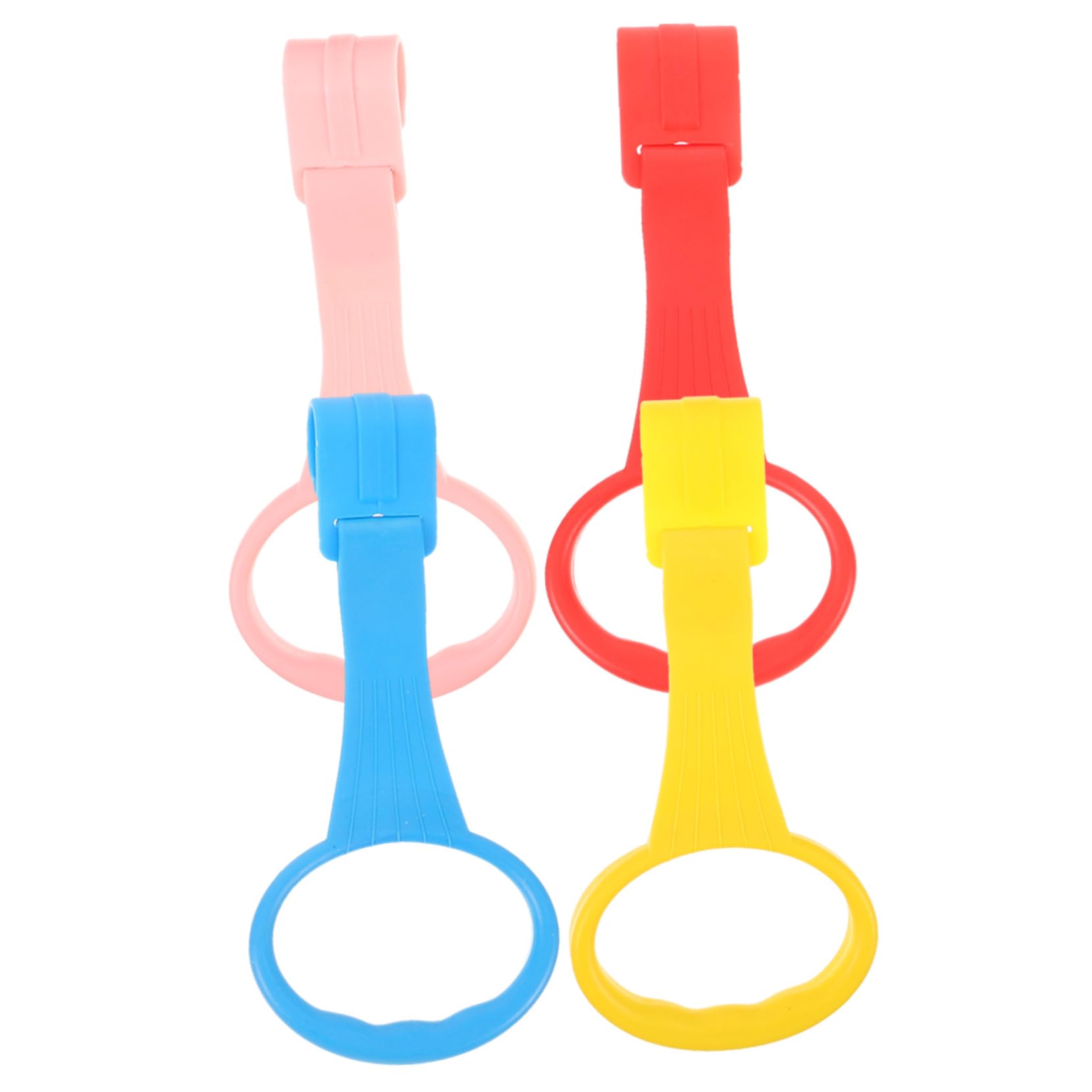 Amazon | AOKWAWALIY 4個 子供用吊り下げリング 赤ちゃんの歩行訓練