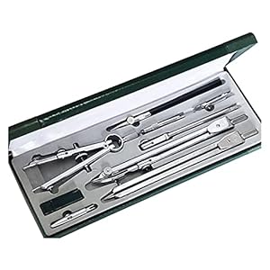 Generic Zestaw Geometryczny 9-częściowy Professional