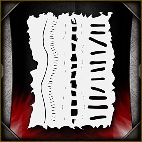 Stitches AirSick Airbrush Stencil Template