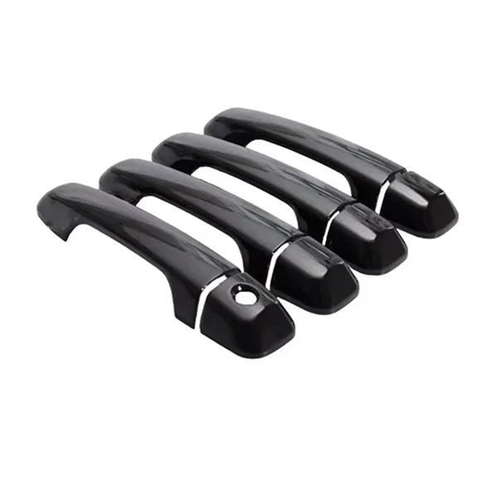 Qibbei Style 5 Car Side Door Handle Cover Decoration Sticker Accessories For 4Runner N280 Mk5 2010~2024(Style 5)