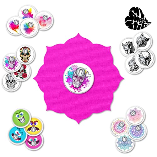 MySweetStitch, 10 x Freestyle Libre 3 Patches Mandala, Overpatch diameter 65mm, Waterproof, Breathable, Skin-Friendly - Image 4