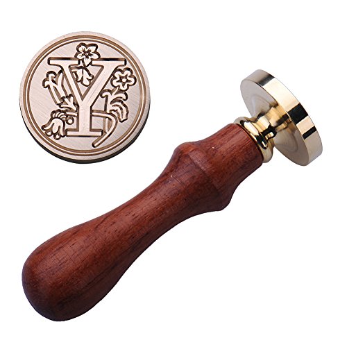 Sigillo con iniziale per ceralacca, stile classico, Y