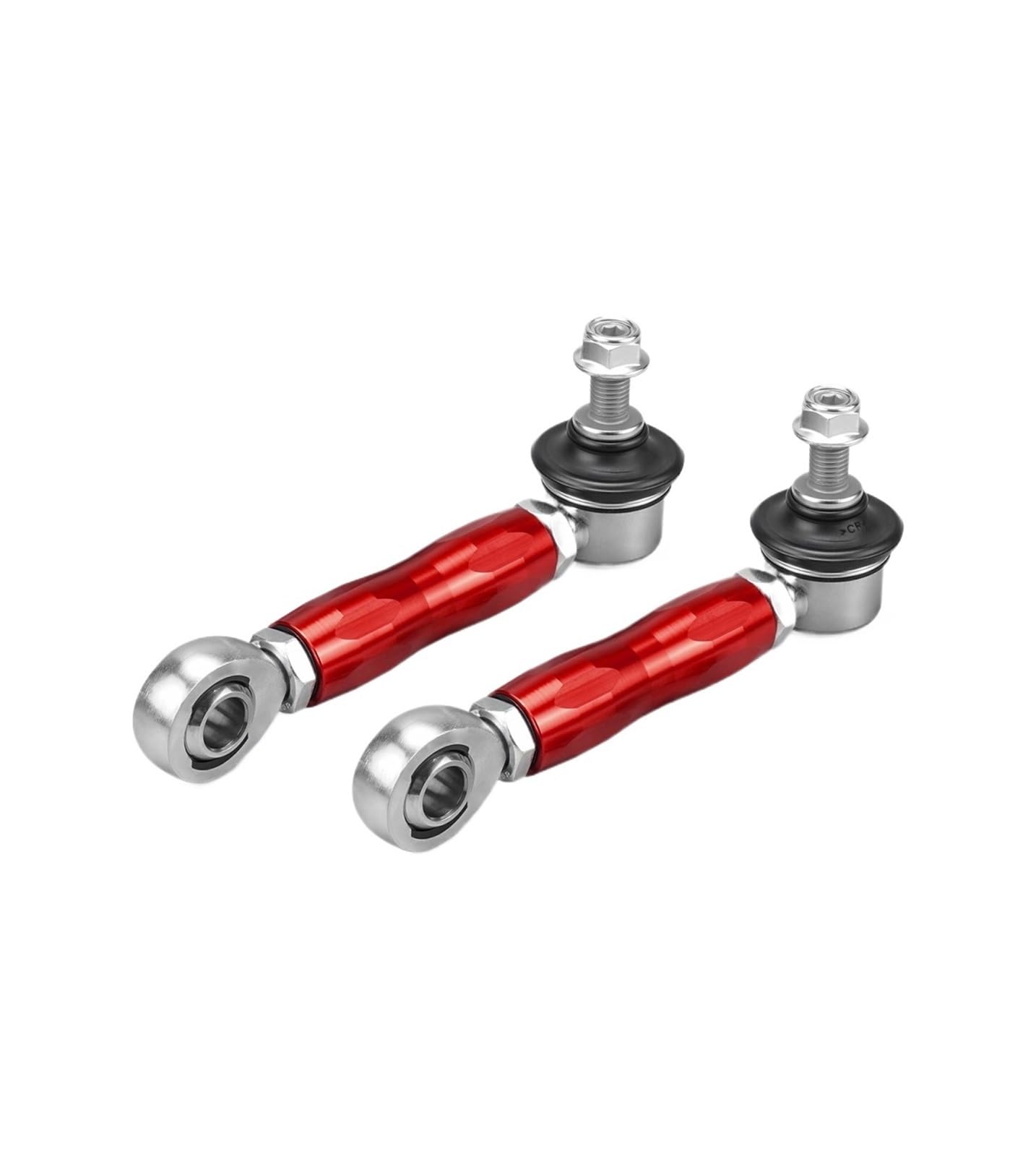 Łącznik Stabilizatora Przód Tył Pasuje do Bmw E90 E92 E87 E91 E93 E81 E82 E88 regulowane tylne łączniki końcowe stabilizatora wymień na 33556764428(Red)