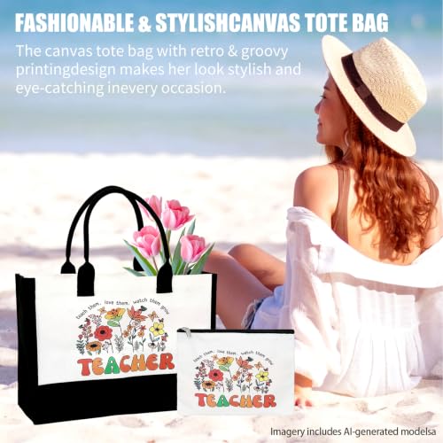 Teacher Appreciation Gifts Bolsa Tote para Mujeres miniatura 6