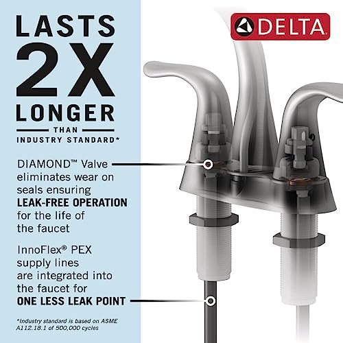 Delta-Faucet-Lahara-Bronze-Bathroom-Faucet-Centerset-Bathroom-Faucet-Diamond-Seal-Technology-Metal-Drain-Assembly-Venetian-Bronze-2538-RBMPU-DST