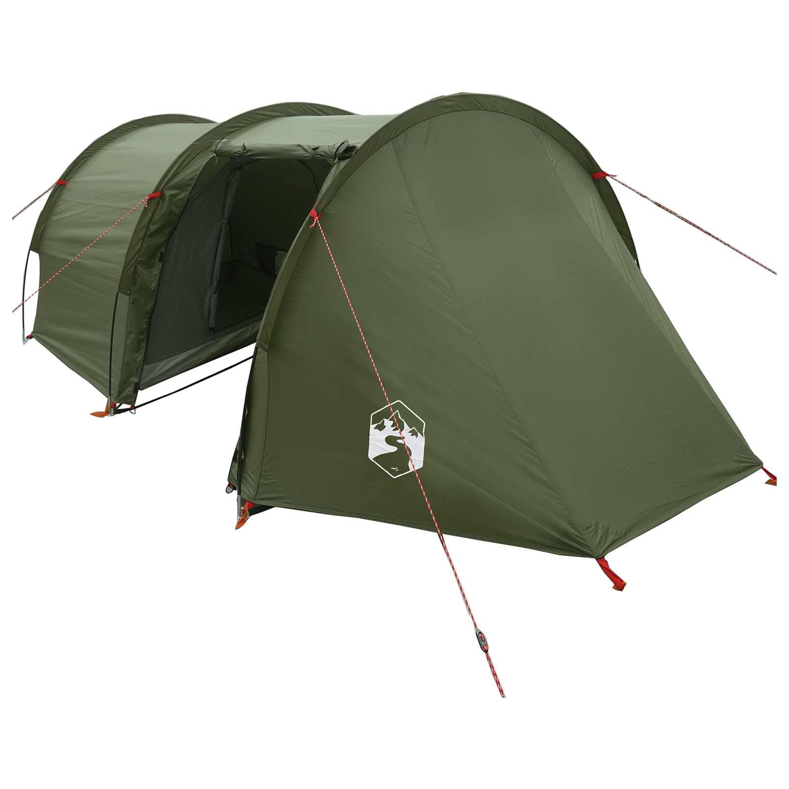 Namiot 410 x 175 x 105 cm oliwkowozielony poliester i stal