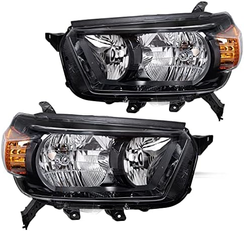 Amazon.com: For Toyota 4Runner Limited/SR5 Headlights Lamps Set 2010 ...