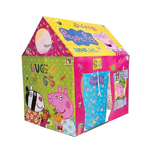 Festiko® Cartoon Pig Theme Play Tent House for Kids, Portable Tent House for Kids, Play Tent for Girls/Boys, Kids Play Tent House