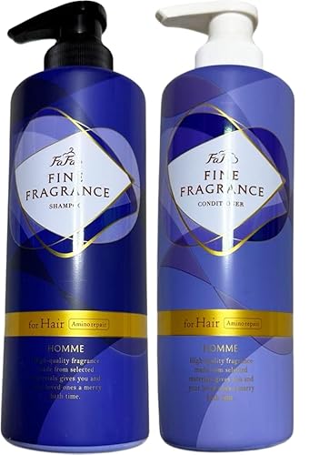 ファーファ ファインフレグランス オム シャンプー&コンディショナーセット 各400ml 清潔感あるクリスタルムスクの香りのサムネイル