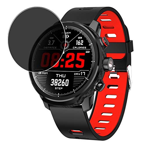 Vaxson TPU Protection d'écran de Confidentialité, compatible avec Padgene L5 smartwatch Smart Watch [pas en verre trempé] Film Protecteur Anti Espion