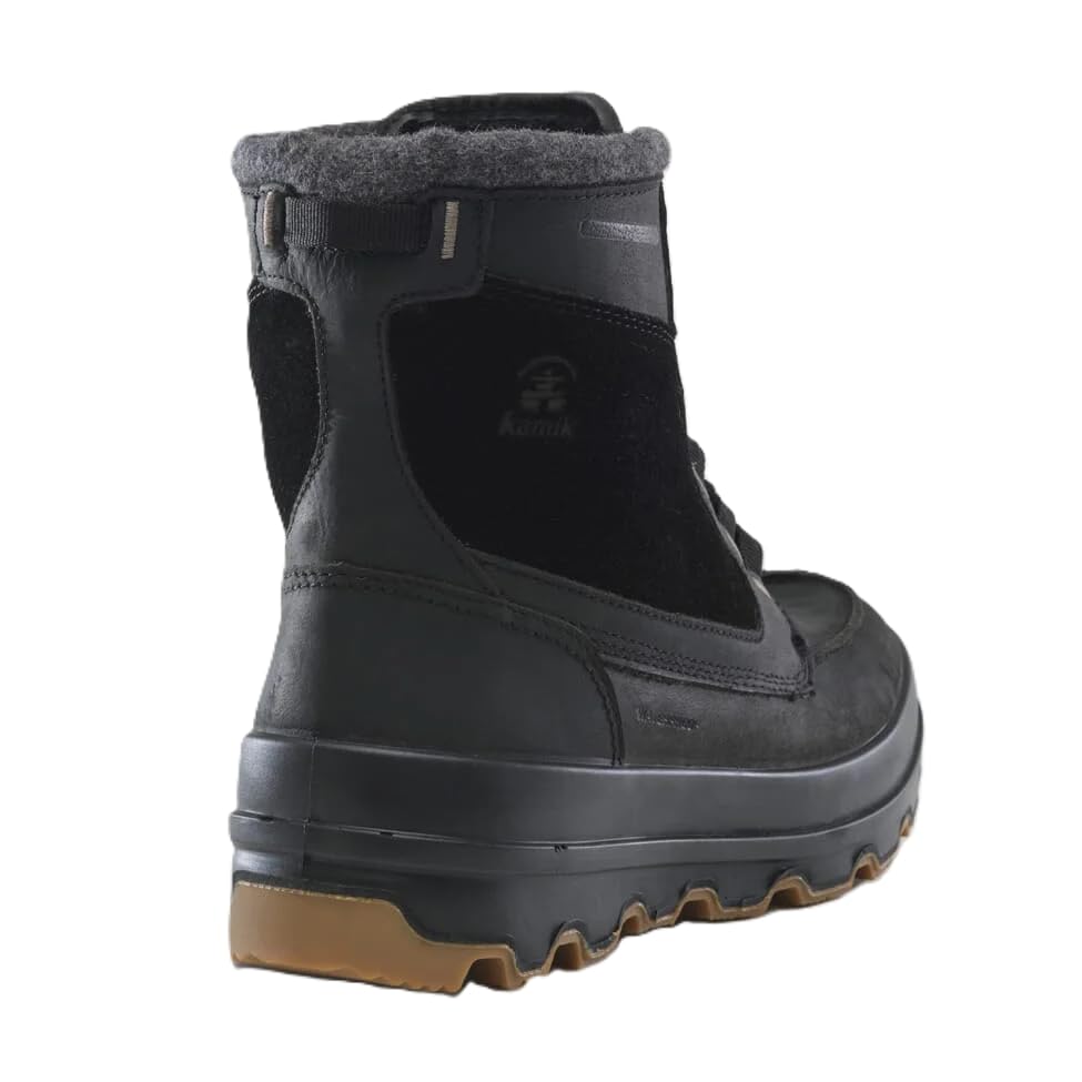 Image of Kamik Men's Inception Winter Boots - Waterproof Seam-Sealed Leather with Comfort Rating -22F