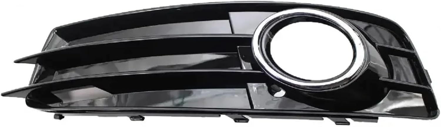 Fog Light Cover Grill Frame L/R Fog Light Grille Fog Lamp Cover 8P0807681Q 8P0807681AF 8P0807681M Compatible with A3 Sportback 8P 09-12(Left)
