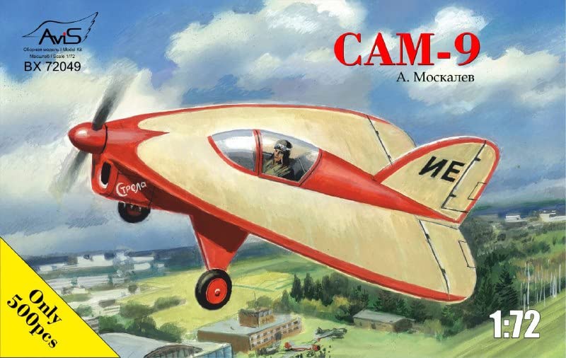 Construire Prototype Rare Moskalev SAM-9 Maquette AVIS AV72049 1/72 Sans Défaut