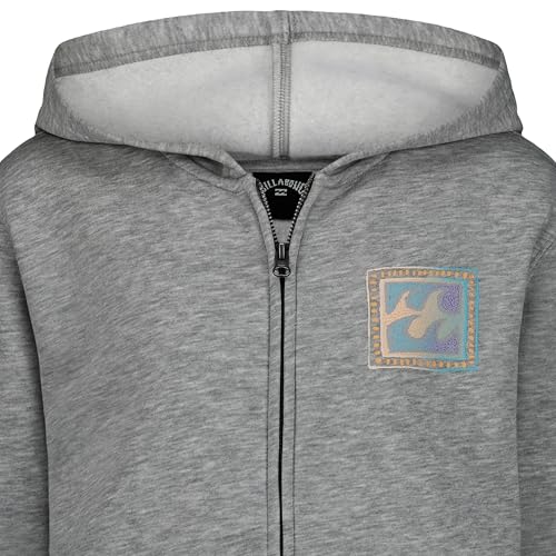 Image of Billabong Boys' Full-zip Fleece Sweatshirt, Soft & Comfortable Hoodie, Regular Fit