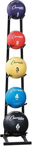 Champion Sports MBR1 - Árbol de bola medicinal negro 115 pulgadas de largo x 375 pulgadas de ancho x 54 pulgadas de alto