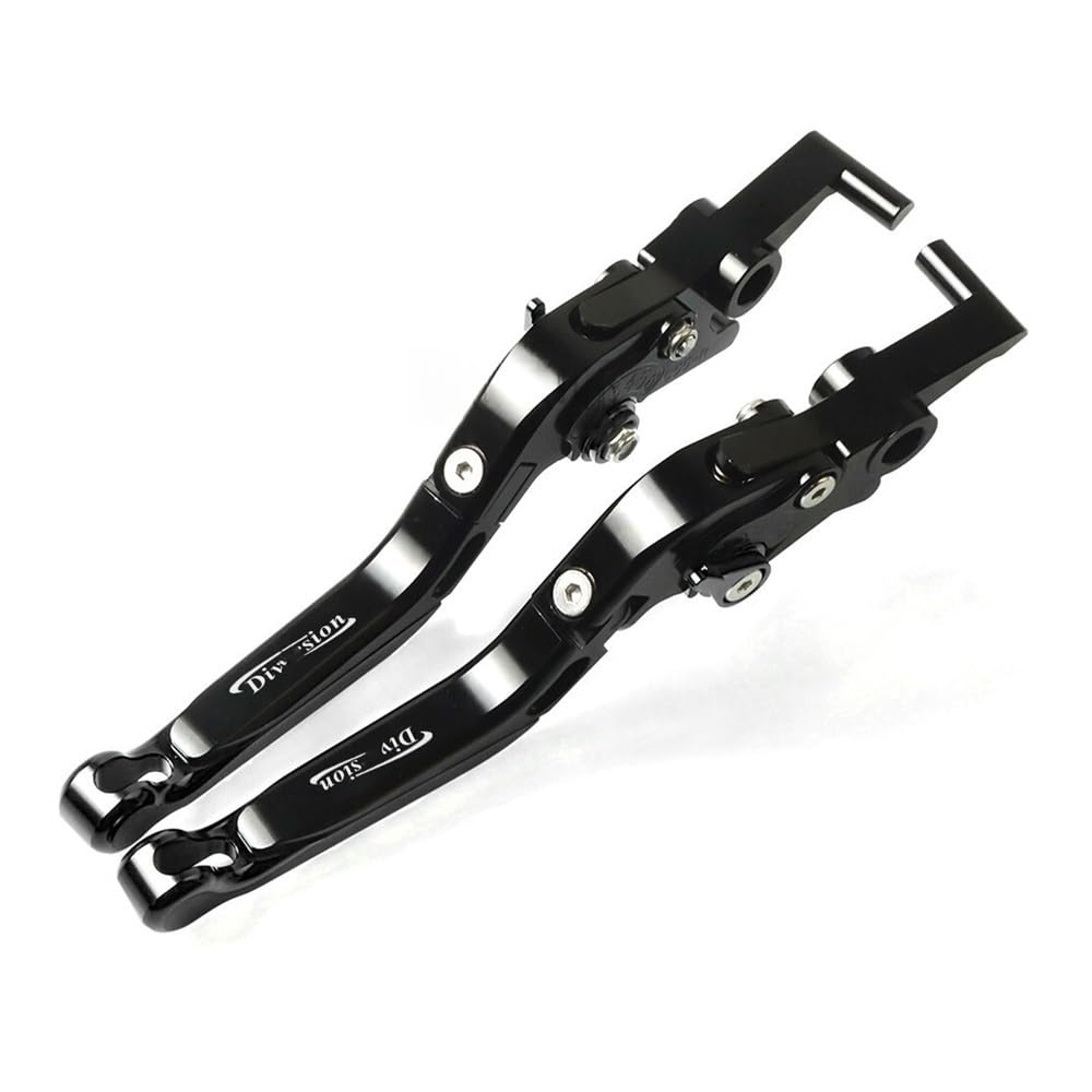 Zdgxfhsrh Balck Motorcycle Brake Clutch Levers For Ya&Maha Xj600s/Xj900s Diversion 2003 Motorcycle Cnc Brake Clutch Levers Adjustable Folding Extendable(Balck)