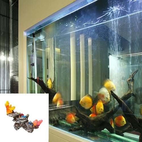 Bonsaï de décoration pour aquarium eau douce avec plantes colorées