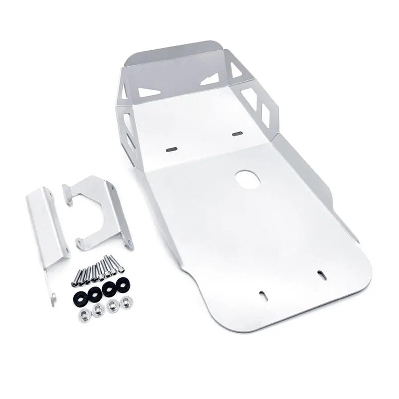 Osłona Podwozia Motocykla Do Bmw F750GS F850GS ADV Akcesoria motocyklowe Osłona podwozia silnika Osłona dolna dolna płoza Podwozia Motocykla(2019-2020 Silver)