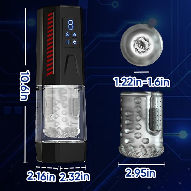 Gfdbhjer Physical Training Tool, Portable Men's Fitness Equipment, Intelligent Multi-Frequency Rotation, Counting Design