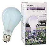 Lumiram 11150 - A21FR-150 Standard Daylight Full Spectrum Light Bulb