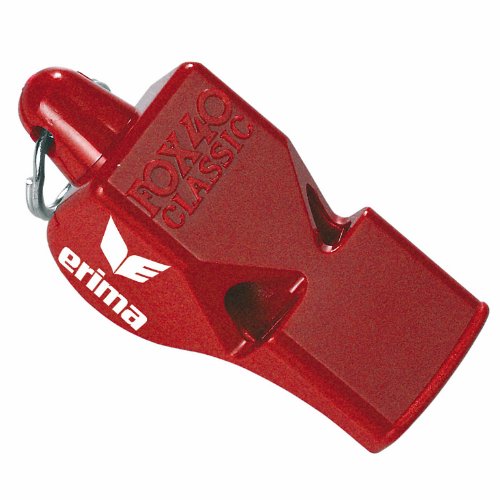 erima Árbitro Classic Silbato, Unisex-Adult, Rojo, Talla única