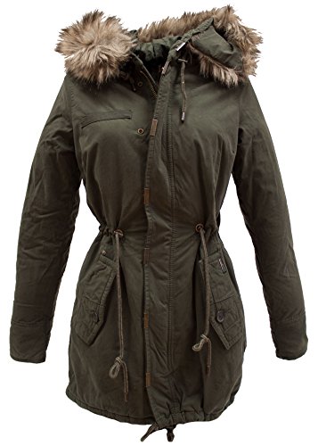 Preisvergleich Produktbild khujo Arche 1718CO163 Damen-Winterjacke Dark Olive (330) Gr. XL