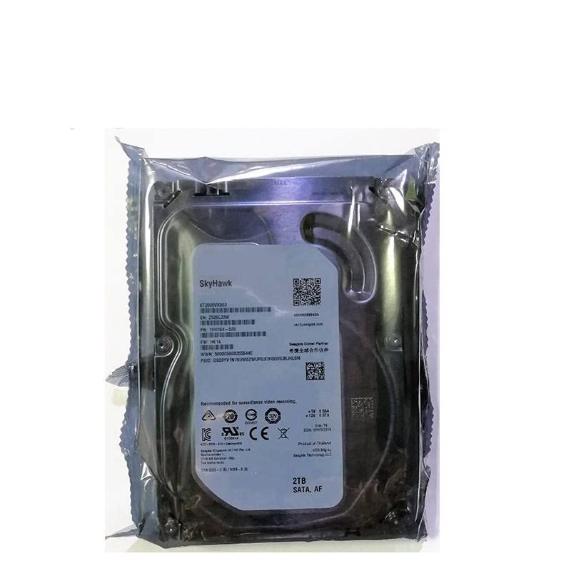 Seagate ST2000VX003（3.5インチ HDD 2TB） Seagate ST2000VX003 2TB Surveillance 3.5 HDD Hard Drive