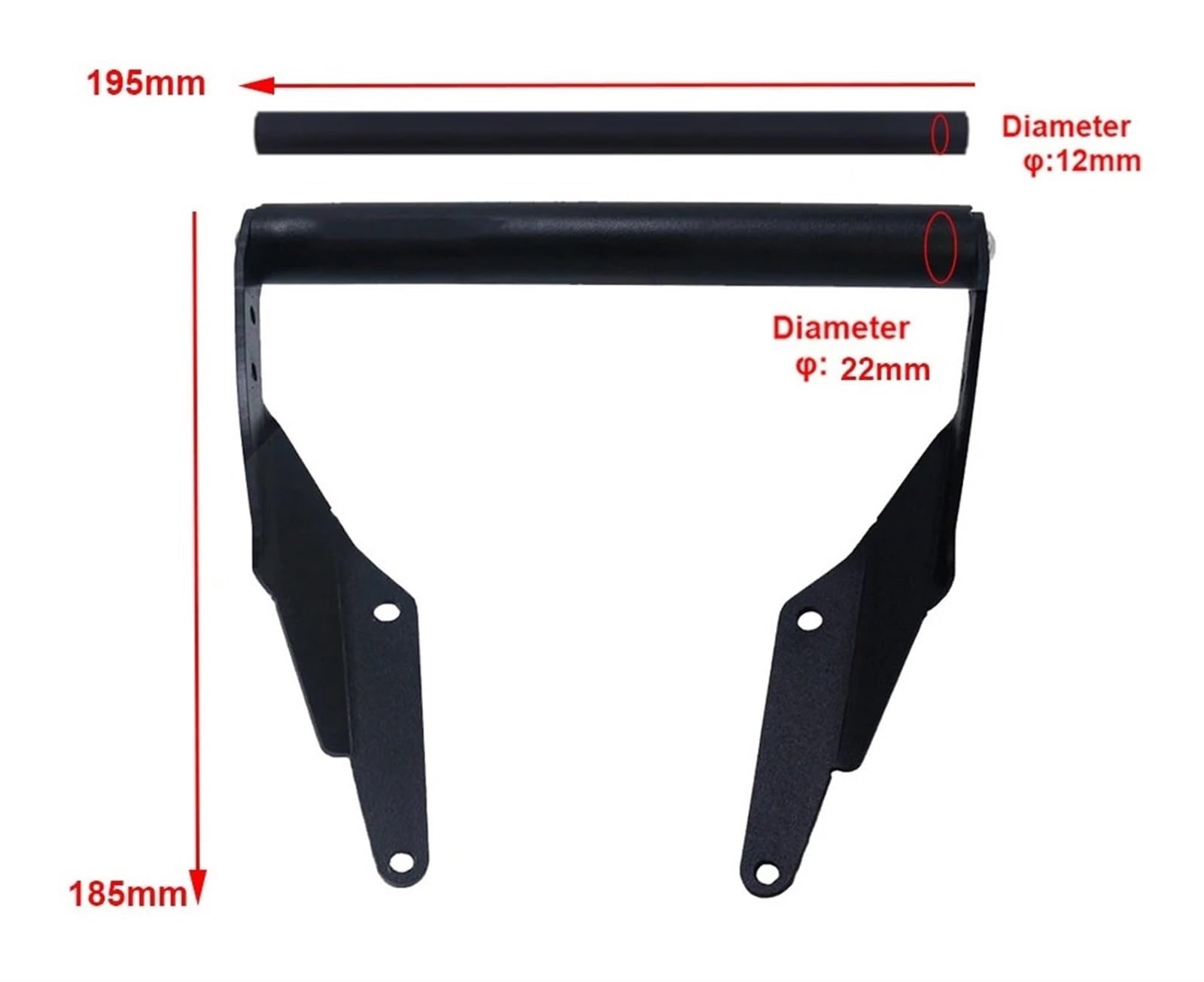Motocicleta Soporte Teléfono Soporte Placa Navegación GPS para Teléfono De Motocicleta12/22 Mm para G310GS 2017 2018 2019 2020 2021 2022 2023 Soporte Adaptación para Manillar Moto GPS Soporte