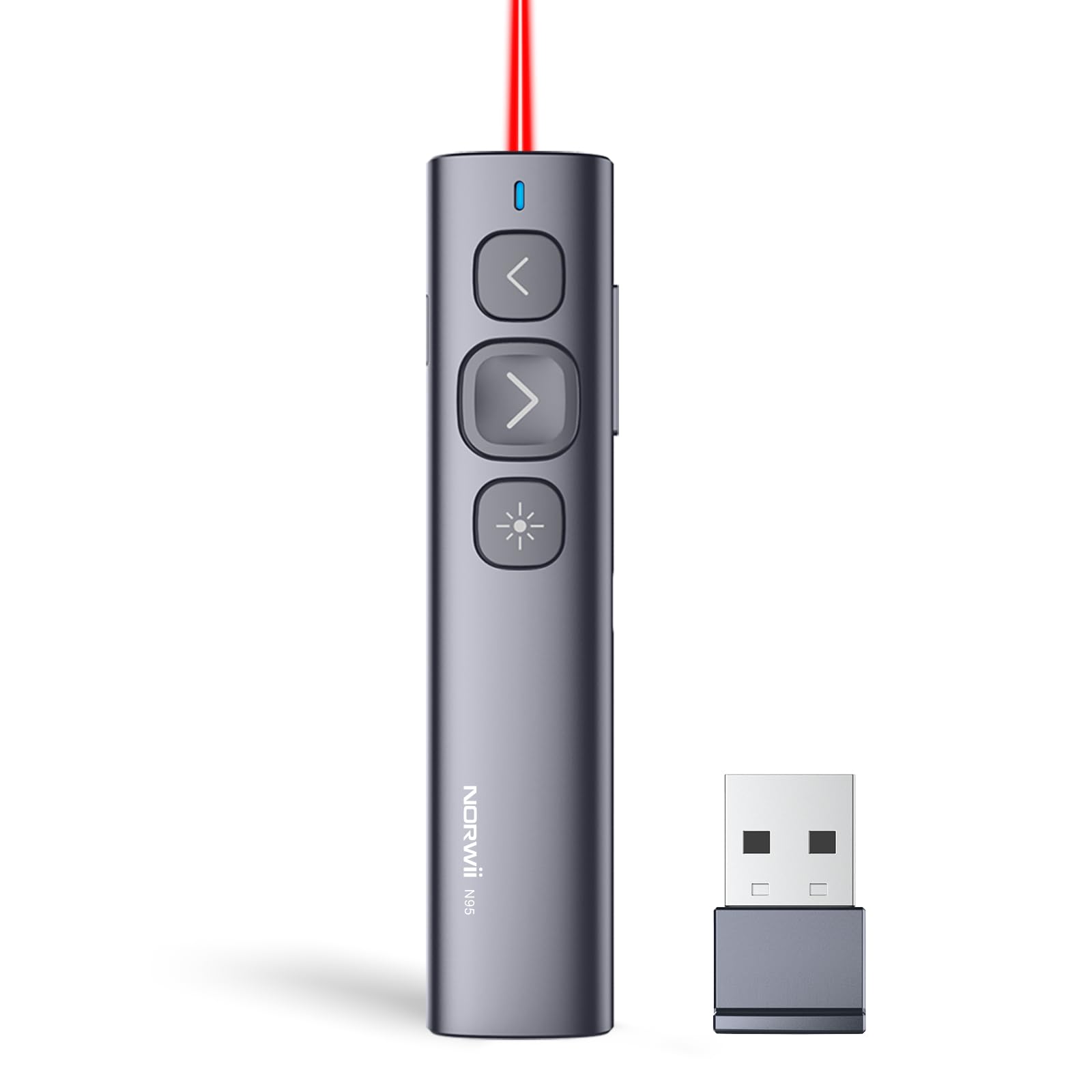 Amazon.com: Norwii N95 Presentation Clicker, PowerPoint Clicker