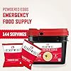 ReadyWise-Emergency-Food-Supply-Powdered-Egg-Bucket-144-Servings READYWISE - Powdered Eggs Bucket, 144 Servings, Emergency, MRE Food Supply, Premade, Freeze Dried Survival Food for Hiking, Adventure & Camping Essentials, Individually Packaged, 25 Year Shelf Life