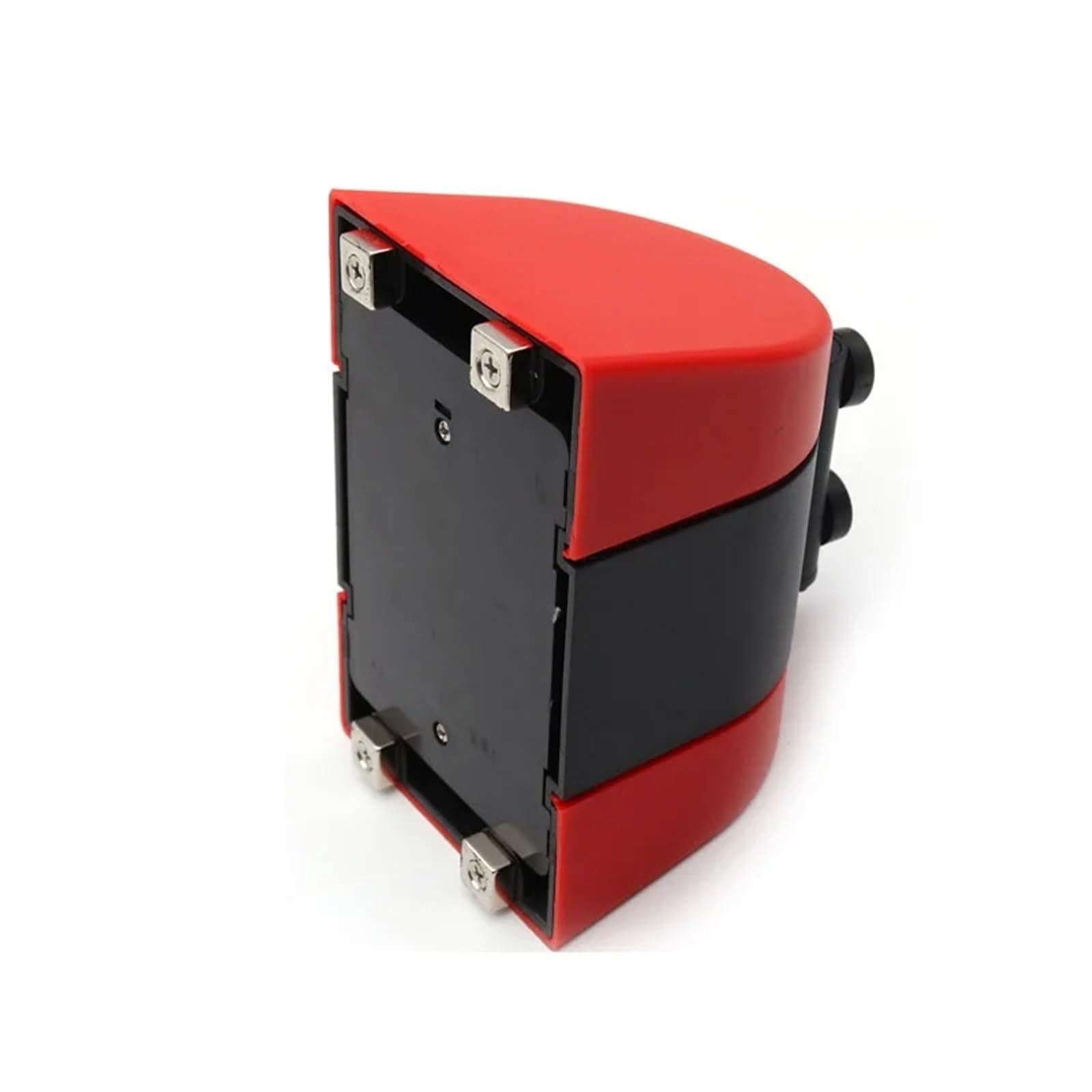 Barrera de seguridad retráctil de 10 m, cinta extensible de montaje en pared para almacén y taller, opciones de color disponibles (rojo), ideal para zonas concurridas y control de acceso