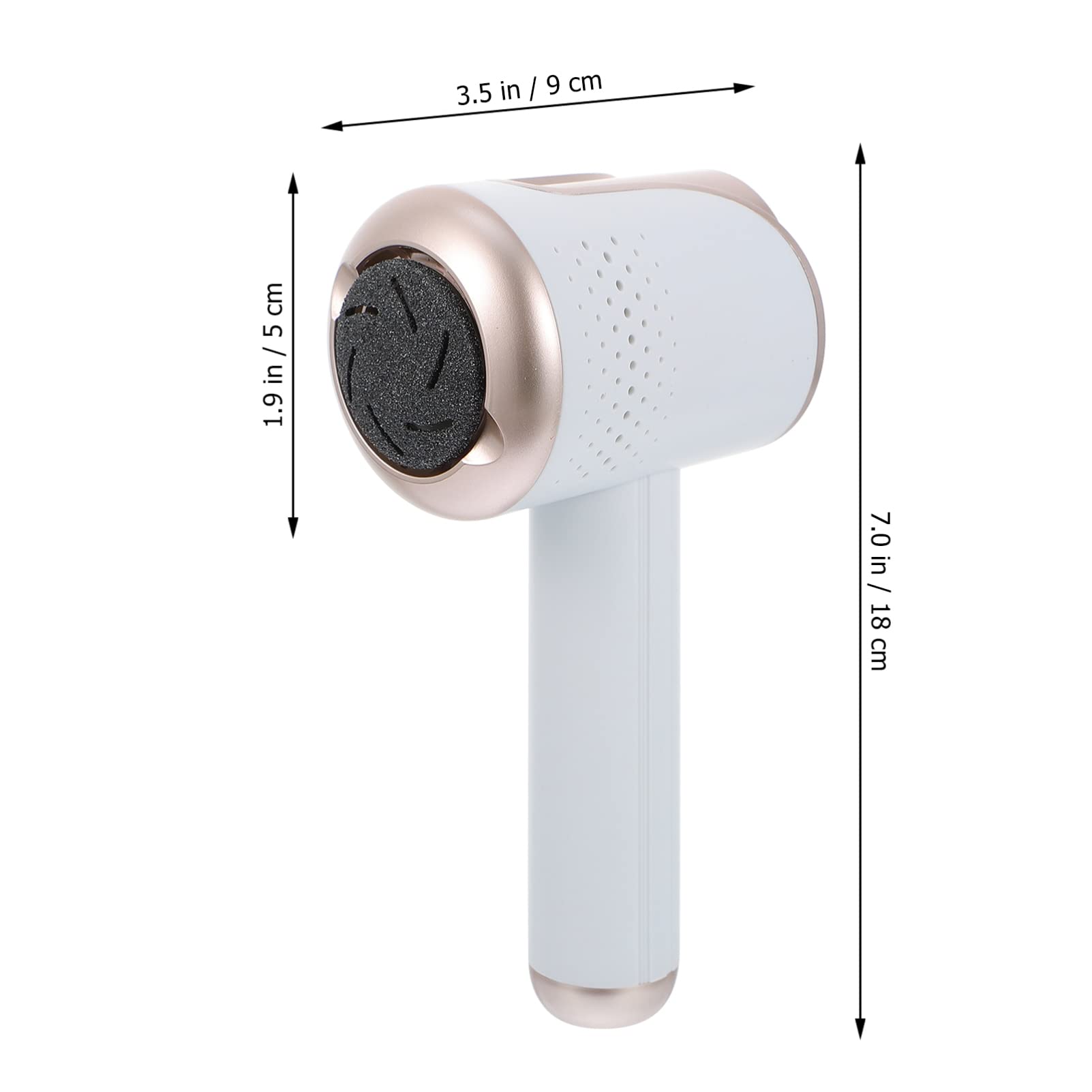 Ciieeo 1 Juego Molinillo De Pie Eléctrico Raspador De Pies Electronico Queso De Pie Raspador De Pedicura Para Limas De Pies Depurador Recortadora Usb Aspiradora Estante Abdominales