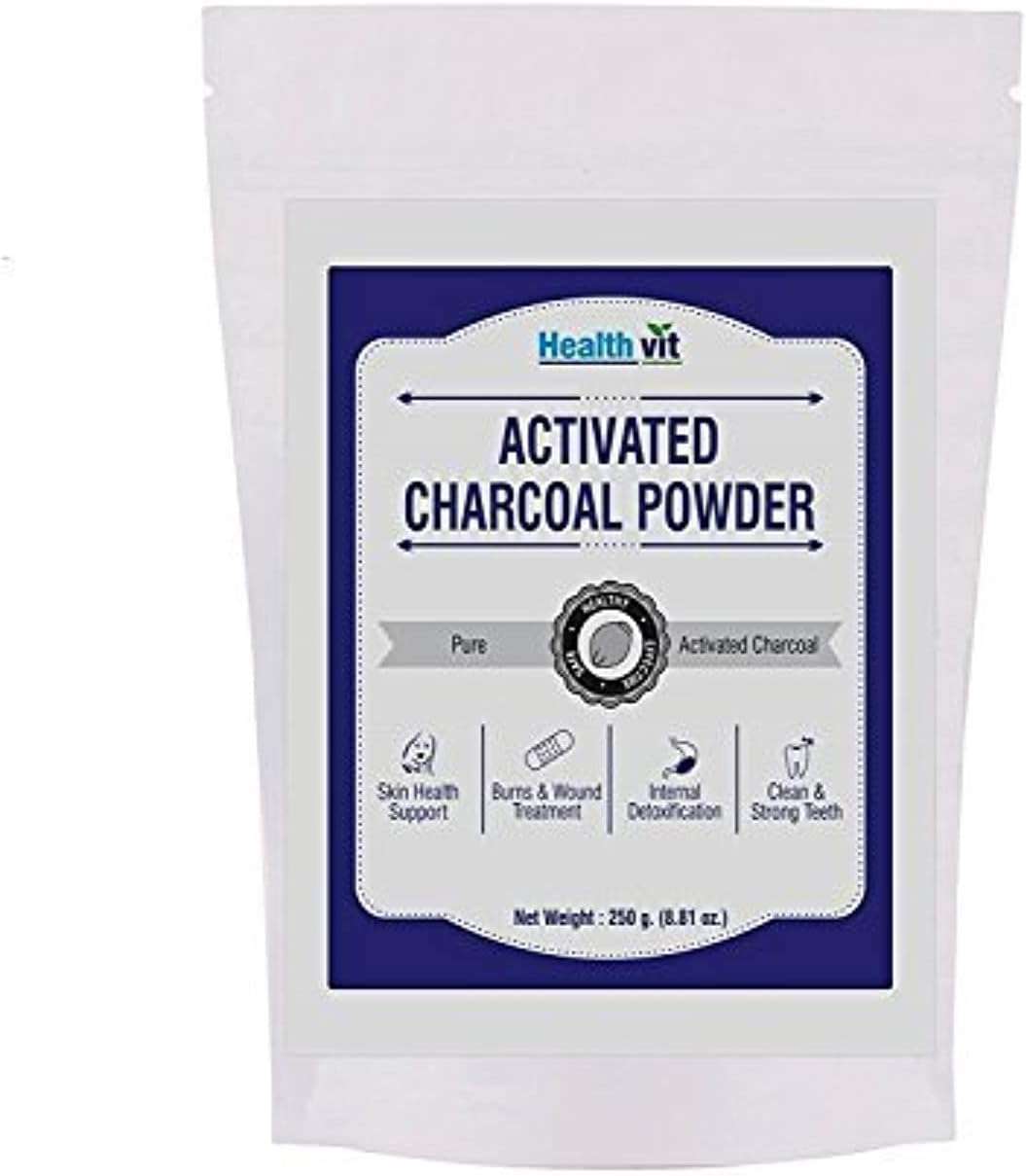 HealthVit Activated Charcoal Powder (250g)