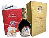 Vinagre Balsámico Tradicional de Modena envejecido 25 años Contenido 100ml+ Tapón dosador + Libro de cocina - Acetaia Malpighi