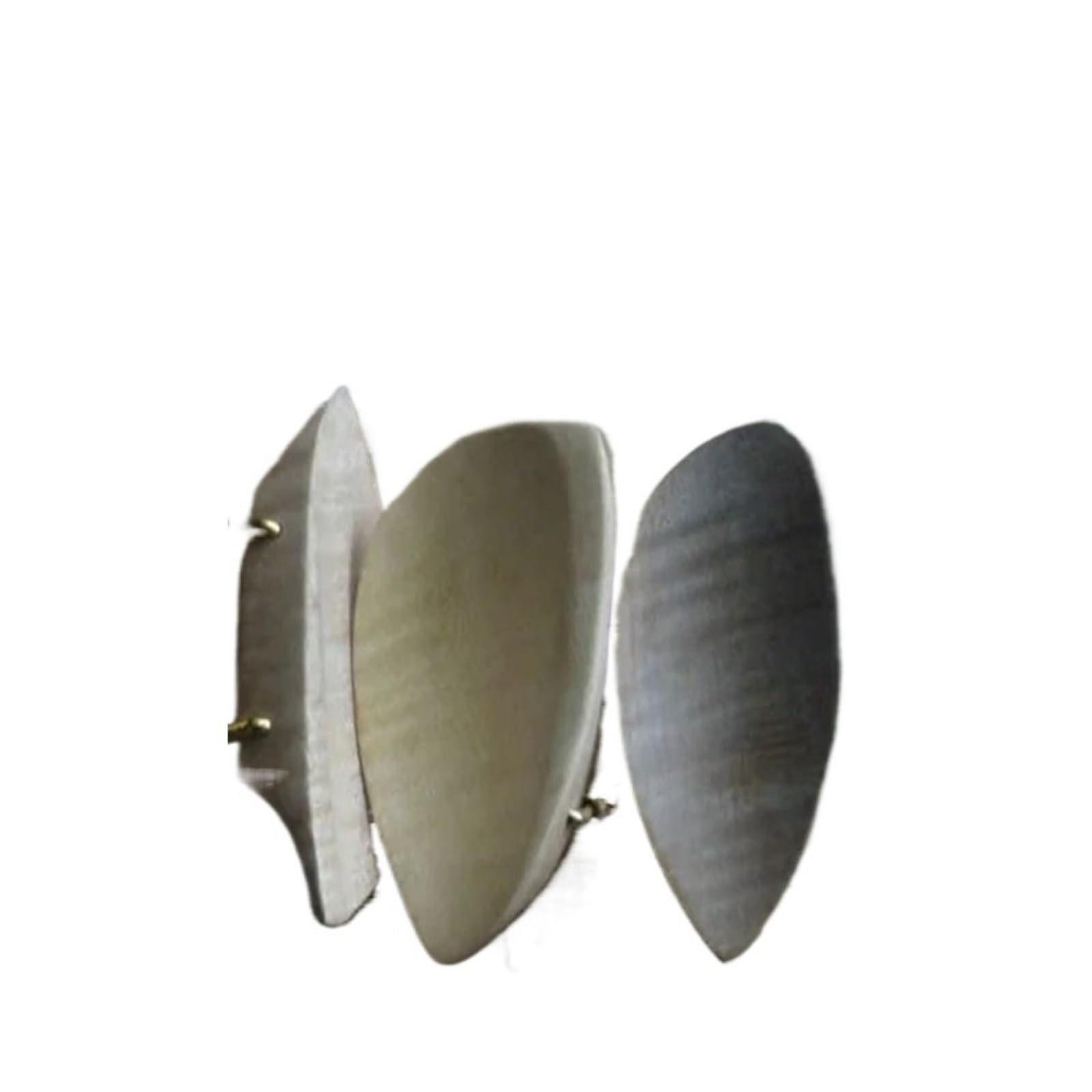 Set Mentoniera For Violino In Acero Fiammato 4/4 Da 5 Pezzi