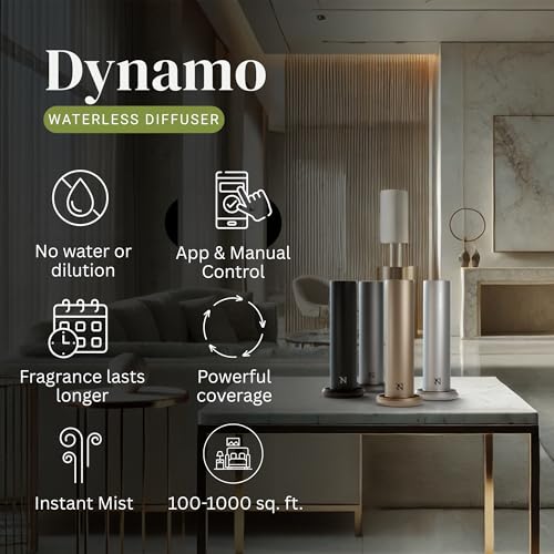 Difusor aromático eléctrico Natscent Tower Diffuser Negro miniatura 2