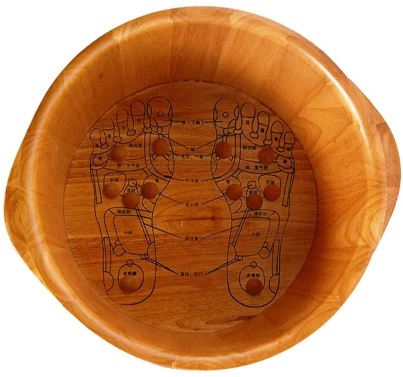 Bañera de madera para pies con masaje y calefacción miniatura 7
