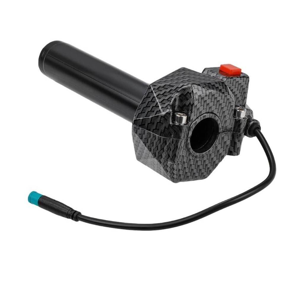 Poignée De Tube D'accélérateur Torsadée Accélérateur Vélo ÉLectrique ModèLe en Fiber Carbone pour Sting pour X3/MX3/MX4/MX5