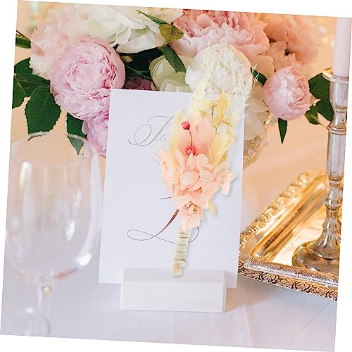 Ramos pequeños de flores secas para decoración miniatura 7