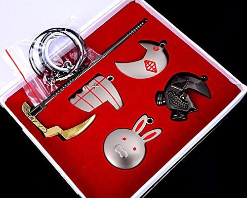 Mxnpolar Tokyo Ghoul Necklace Pendant Full Set of 5 Pcs Cosplay