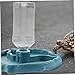 BESTonZON Bearded Dragon Water Dish Automatic Reptile Water Feeder for Tortoise and Lizard Durable Pet Water Bowl Easy to Lake Stable Design