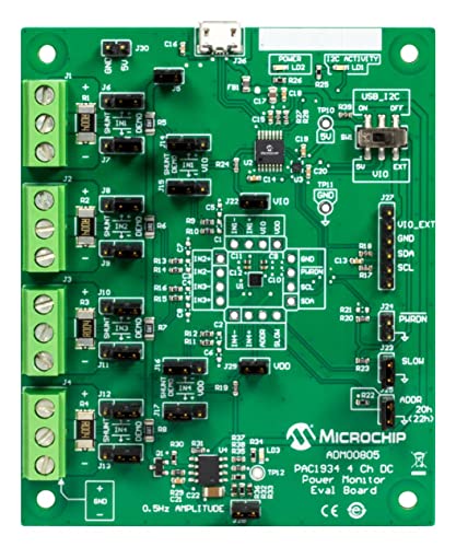 PLACA EVAL, MONITOR DE POTENCIA CC DE 4 CANALES, Kits de desarrollo de aplicaciones especiales, Qty.1 | ADM00805