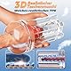 Elektrischer Masturbator Masturbieren für Männer mit 7 Saugmodi 10 Vibrationen Sex Spielzeug für die Männer Transparent 3D Taschenmuschi Blowjob Masturbatoren Penis Vibrator Trainer Pussy Sexspielzeug