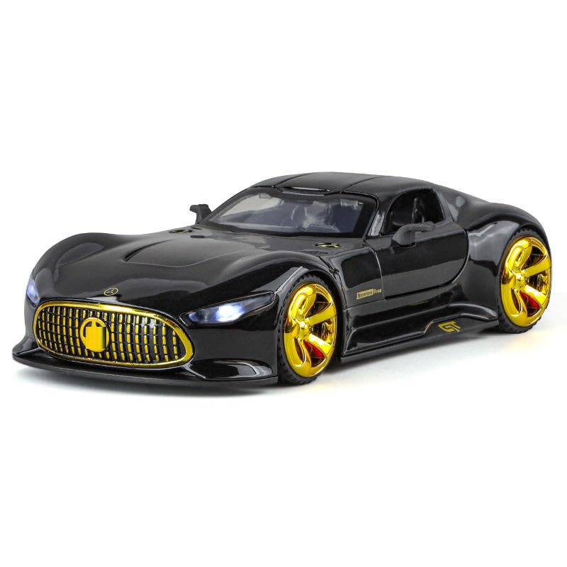 Image of Kammateswara Kids die cast car 1:32 Scale Model Metal Pullback Toy car with Openable Doors & Light Music(Random Color as per Stock) (AMG GT)