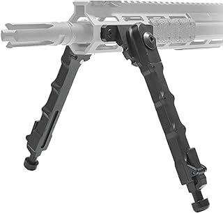 Tactical MLOK Bipod 7.5-9 Inches Bipod for Rifle for Outdoor, Range, Hunting and Shooting - bravovski