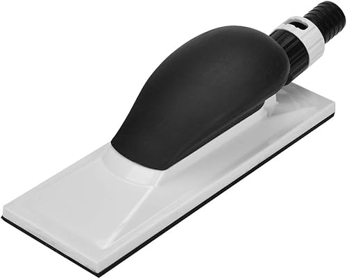 Bloque de lijado, lijadora de mano al vacío, lijadora de lijado de esponja para pulir polvo, 7.874 x 2.756 in para pulido de madera, limpieza del