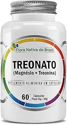 Treonato (Magnésio + Treonina) 60caps - Flora Nativa